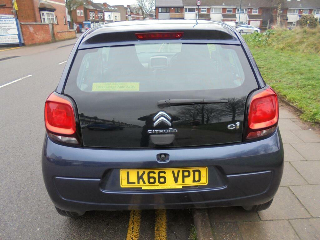 Citroen C1 1.2 Puretech Feel Euro 6 LK66VPD Blue #4