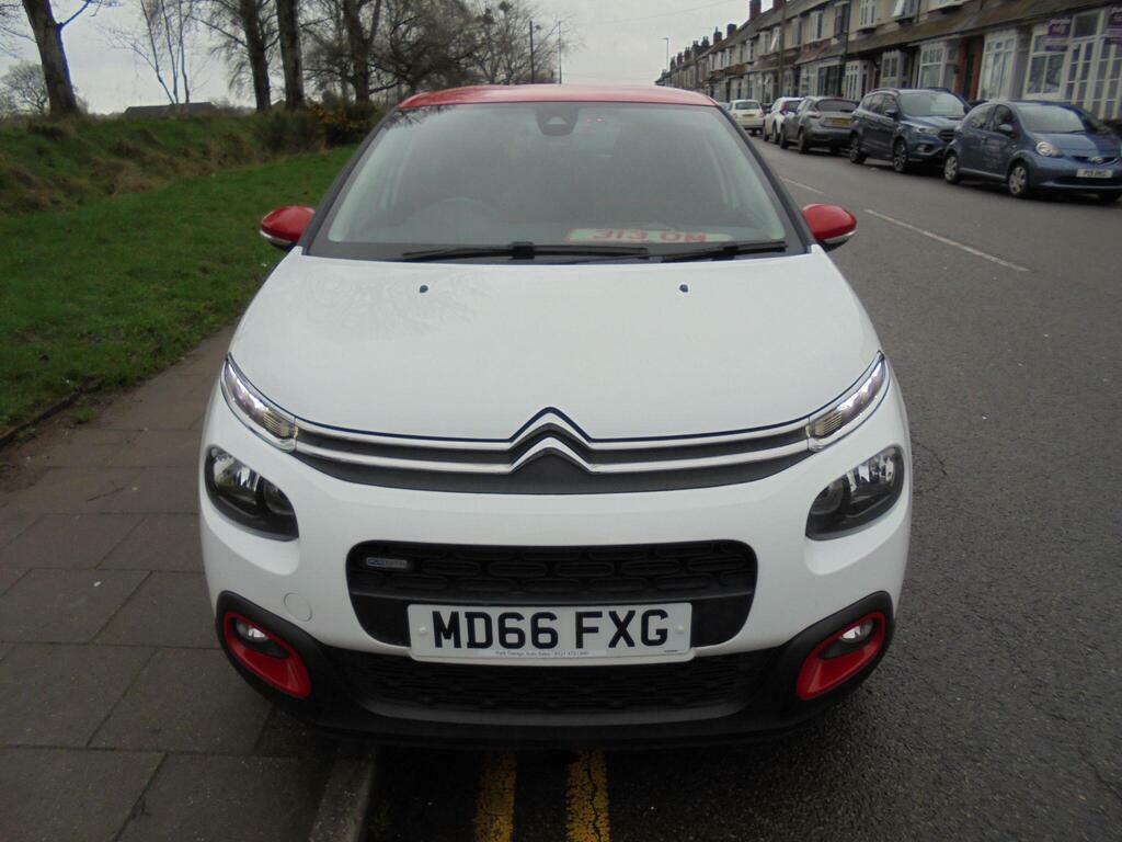 Citroen C3 1.2 Puretech Flair Euro 6 S S White #2