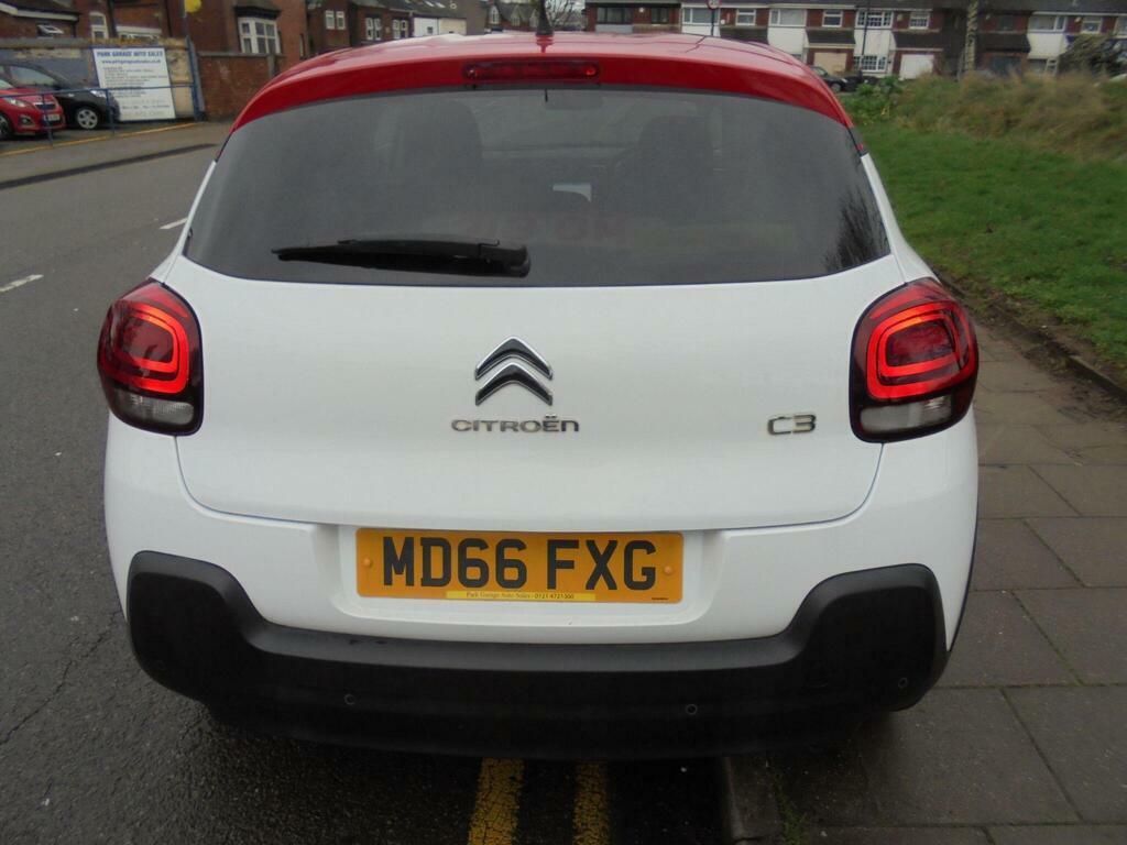 Citroen C3 1.2 Puretech Flair Euro 6 S S White #4