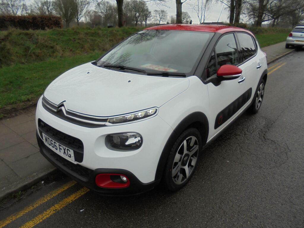 Citroen C3 1.2 Puretech Flair Euro 6 S S White