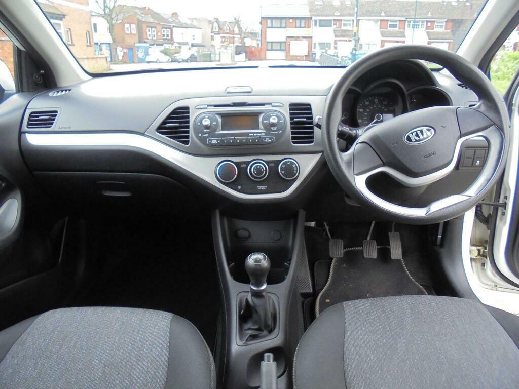 Kia Picanto 1.0 1 Euro 5 NL13TFX White #6