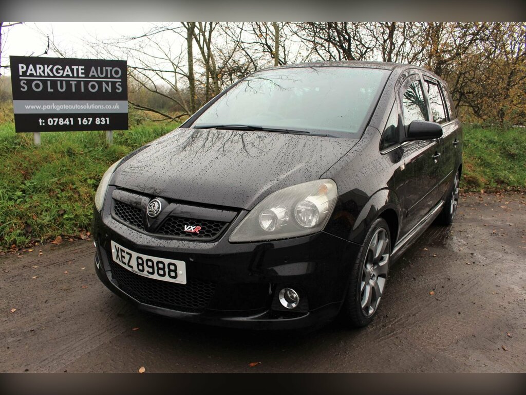 Vauxhall Zafira 2.0T Vxr Euro 4 XEZ8988 Black #6
