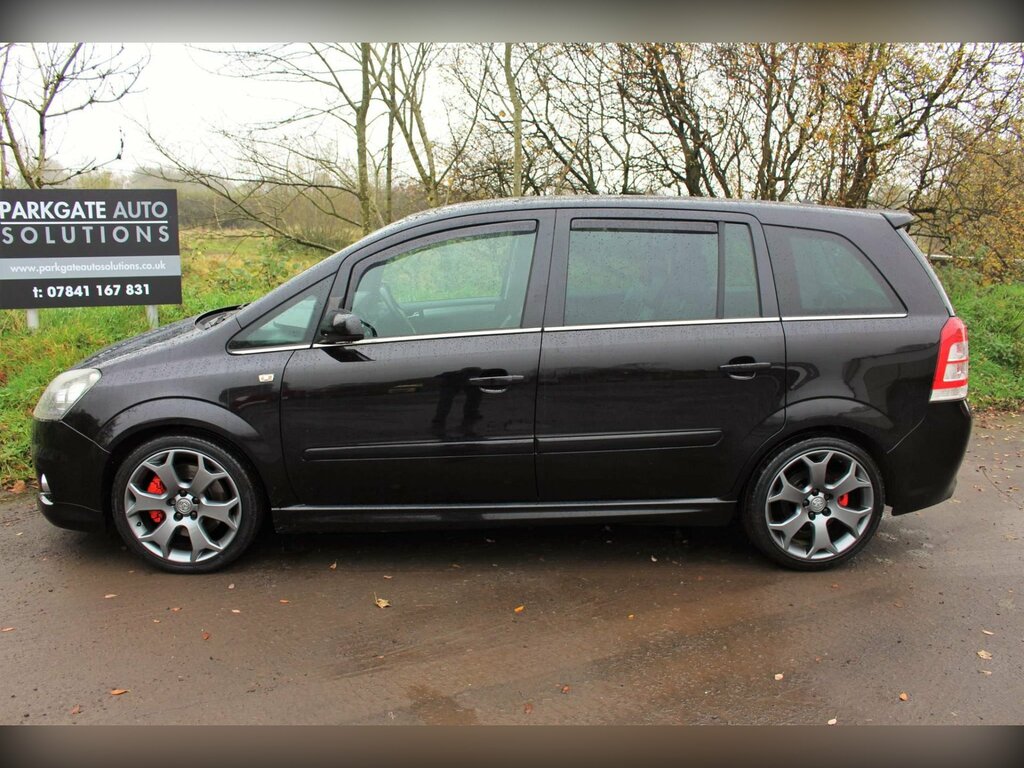 Vauxhall Zafira 2.0T Vxr Euro 4 XEZ8988 Black #2