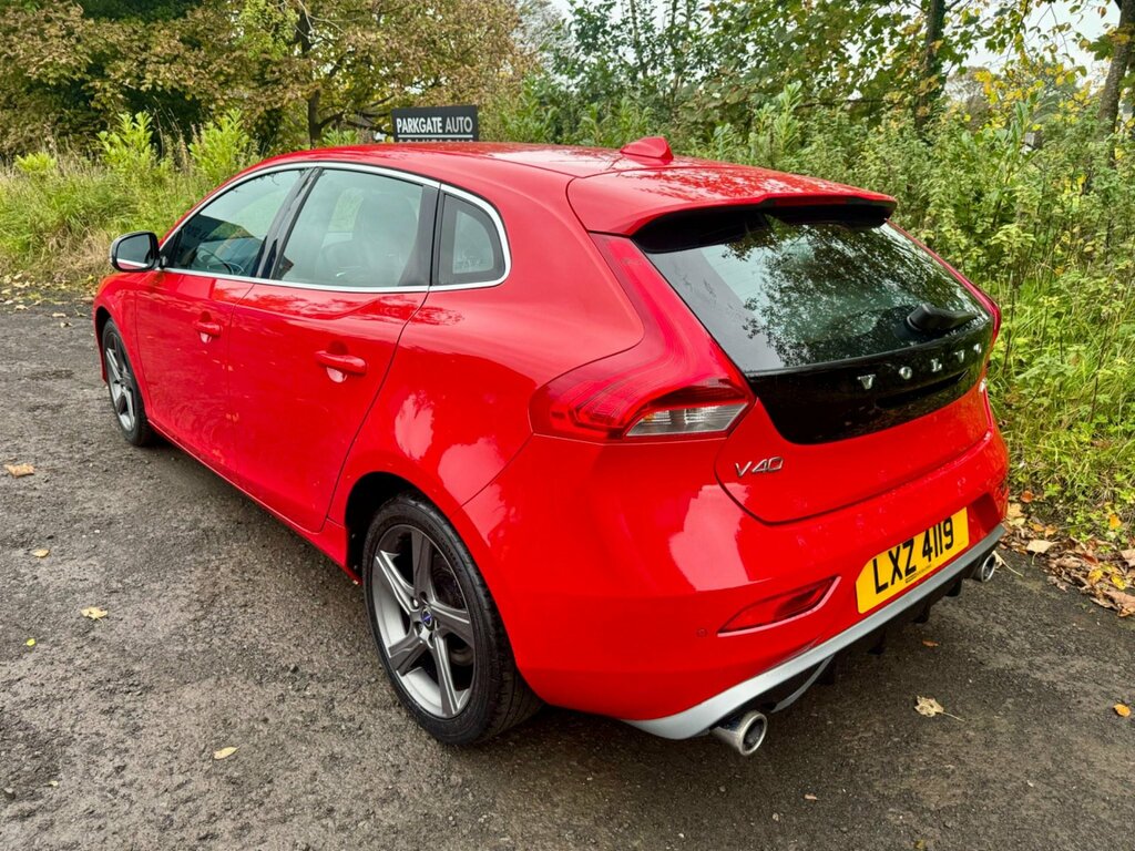 Volvo V40 1.6 D2 R-design Euro 5 Ss LXZ4119 Red #6