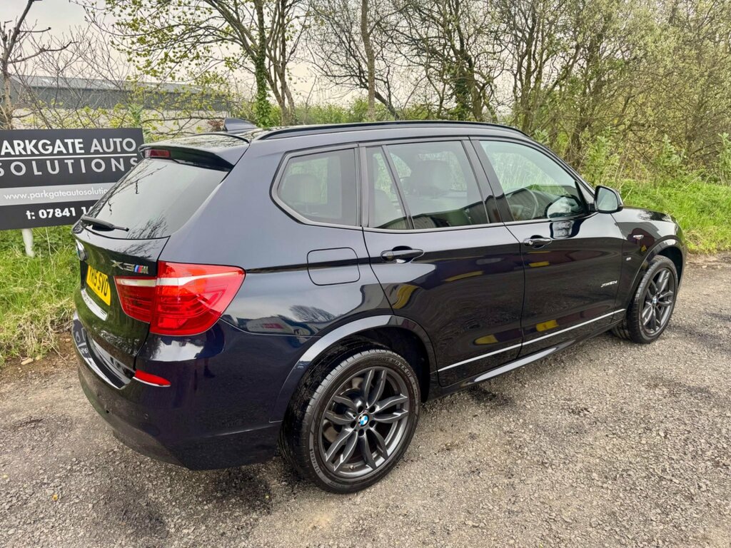 BMW X3 2.0 20D M Sport Xdrive Euro 6 Ss YR15SVO Black #4
