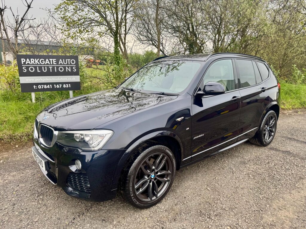 BMW X3 2.0 20D M Sport Xdrive Euro 6 Ss Black