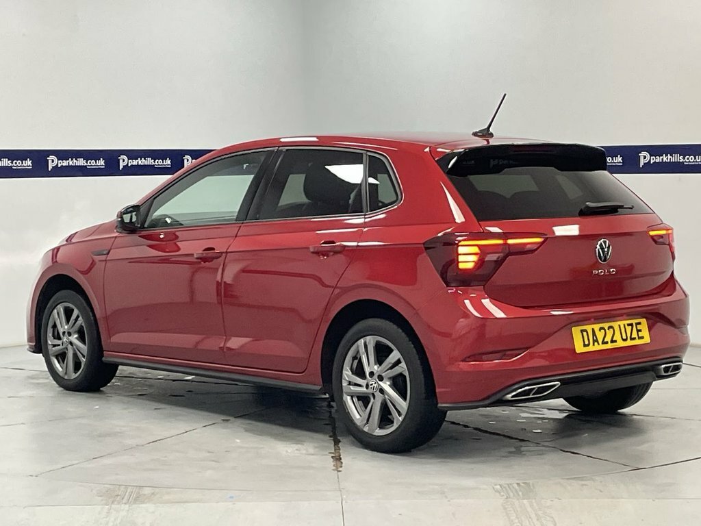 Volkswagen Polo 1L R-line DA22UZE Red #3