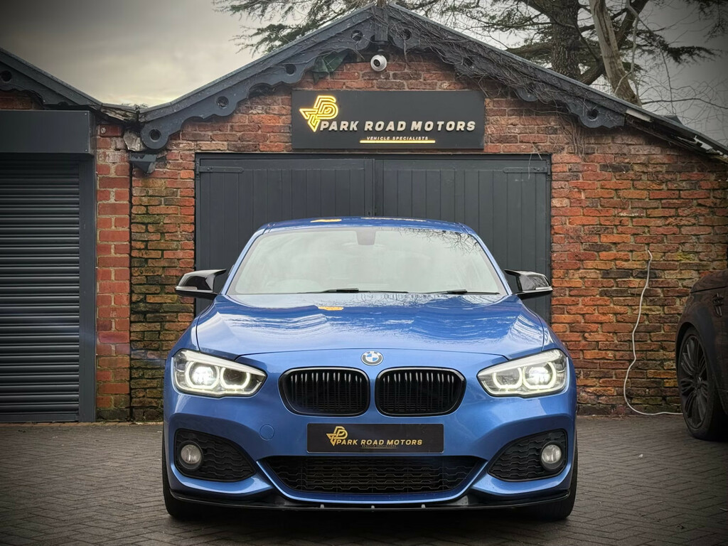 BMW 1 Series 120D Xdrive M Sport Step Hatchback  Blue #2