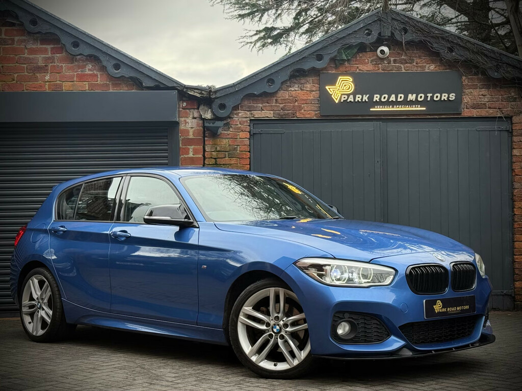 BMW 1 Series 120D Xdrive M Sport Step Hatchback  Blue #3