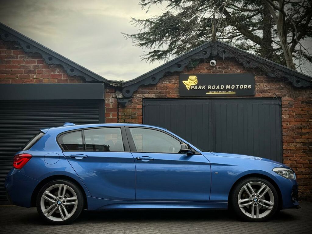 BMW 1 Series 120D Xdrive M Sport Step Hatchback  Blue #6