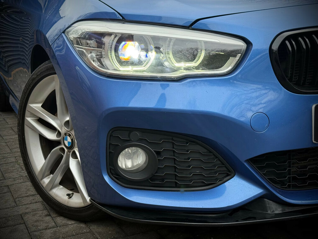 BMW 1 Series 120D Xdrive M Sport Step Hatchback  Blue #5