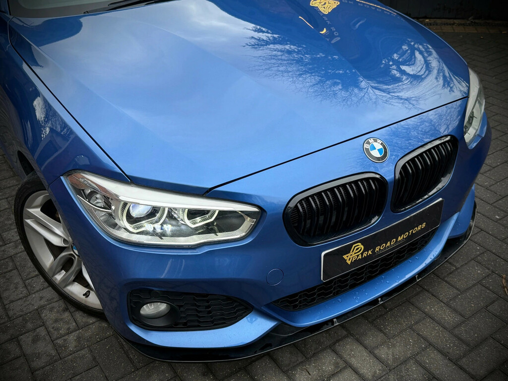 BMW 1 Series 120D Xdrive M Sport Step Hatchback  Blue #4