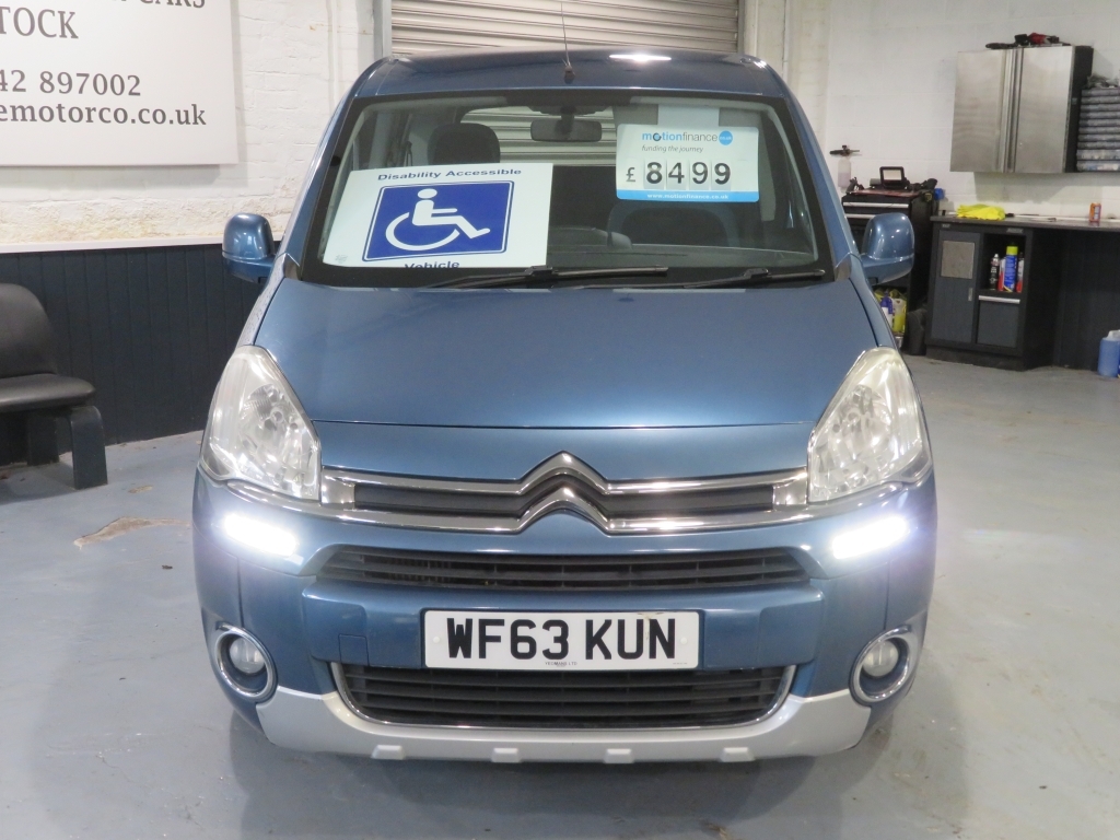 Citroen Berlingo Mpv WF63KUN Blue #2