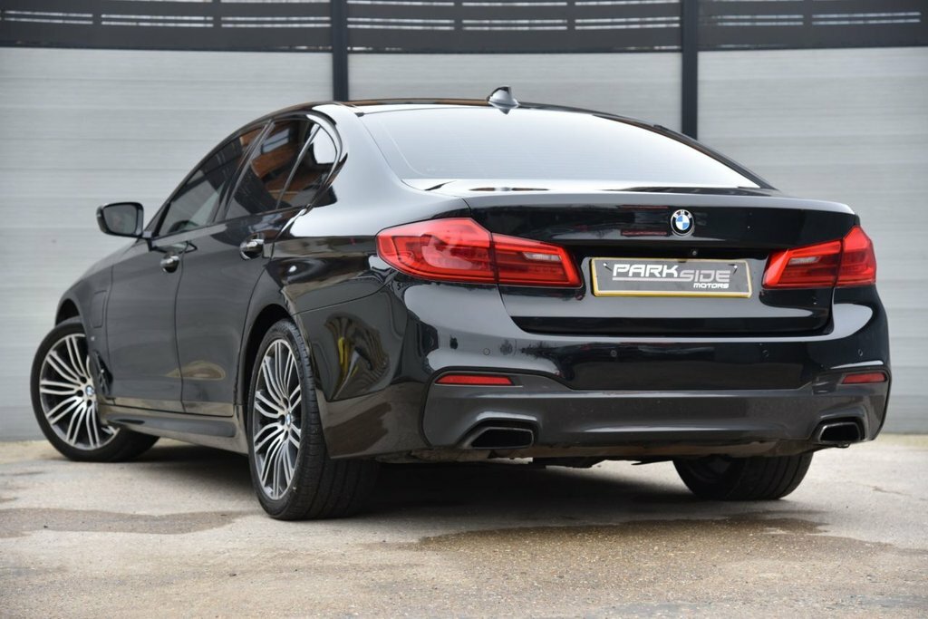 BMW 5 Series 2L M Sport YH67MXY Black #4