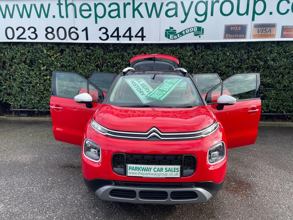 Citroen C3 Aircross 1.5 Bluehdi Flair Euro 6 FD19CPU Red #2