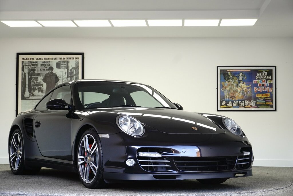 Porsche 911 3.6 Turbo Cpe Black #5
