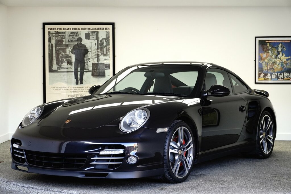 Porsche 911 3.6 Turbo Cpe Black #2