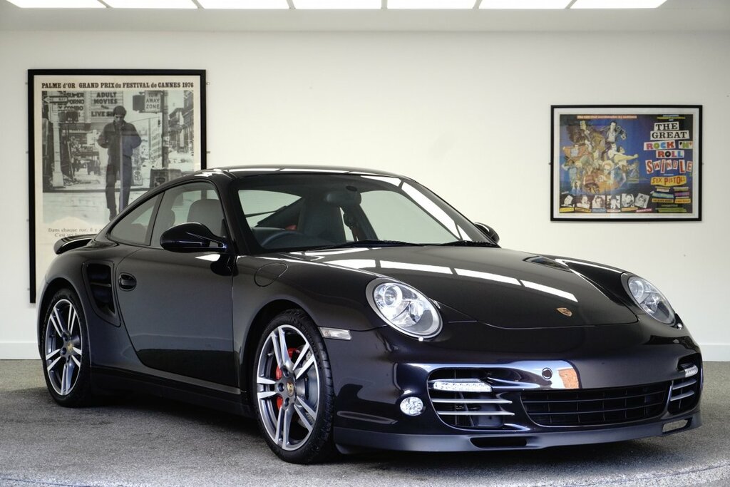 Porsche 911 3.6 Turbo Cpe Black #6