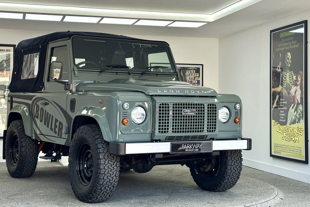 Land Rover Defender 90 Bowler Soft Top Green