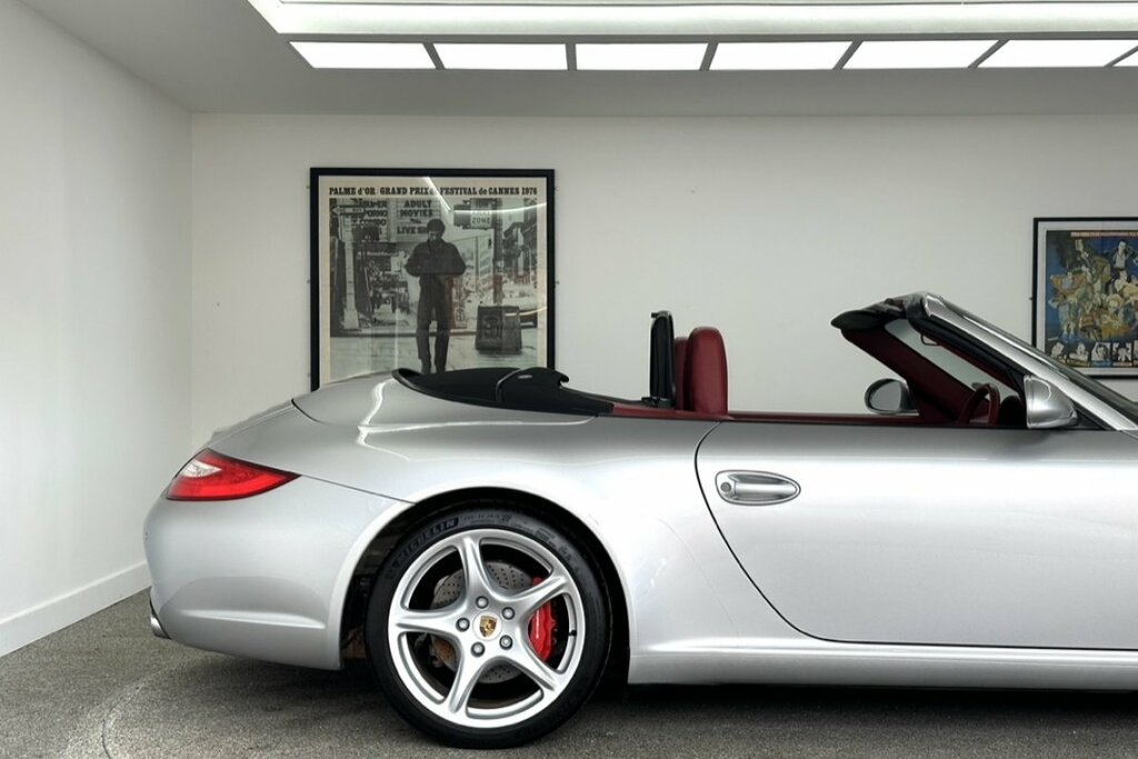 Porsche 911 Carrera S Cab Man Silver #6