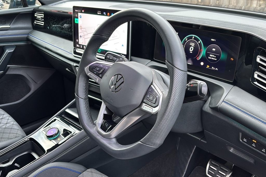 Volkswagen Tiguan 2.0 Tdi R-line Dsg 150 Ps KN25GKA Blue #6
