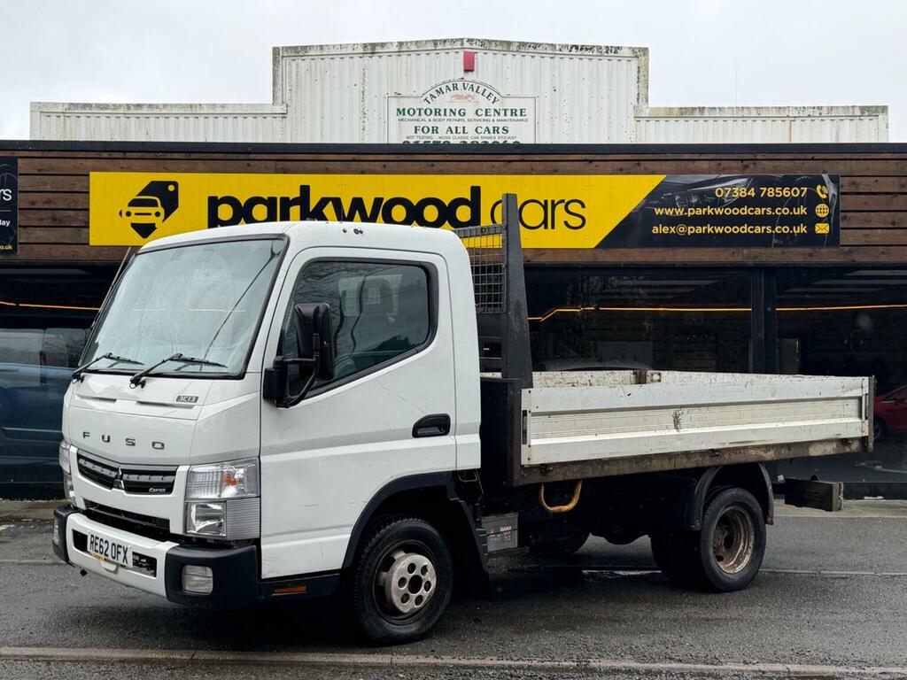 Mitsubishi Fuso Canter Diesel White #1