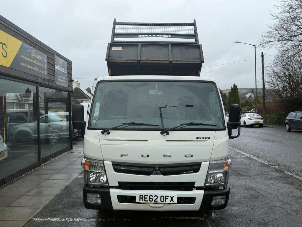 Mitsubishi Fuso Canter Diesel White #8