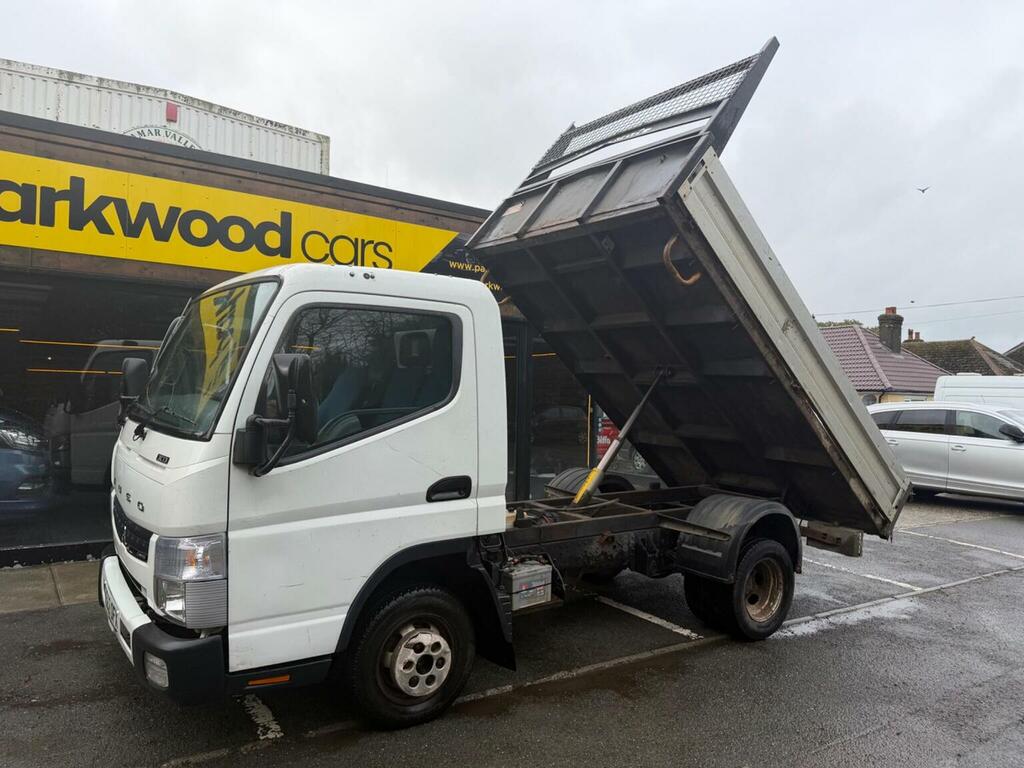 Mitsubishi Fuso Canter Diesel White #7