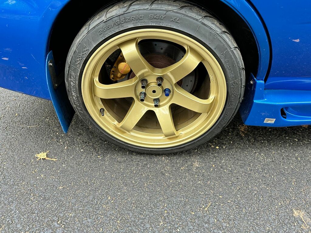 Subaru WRX STI Saloon Euro 1 Blue #5