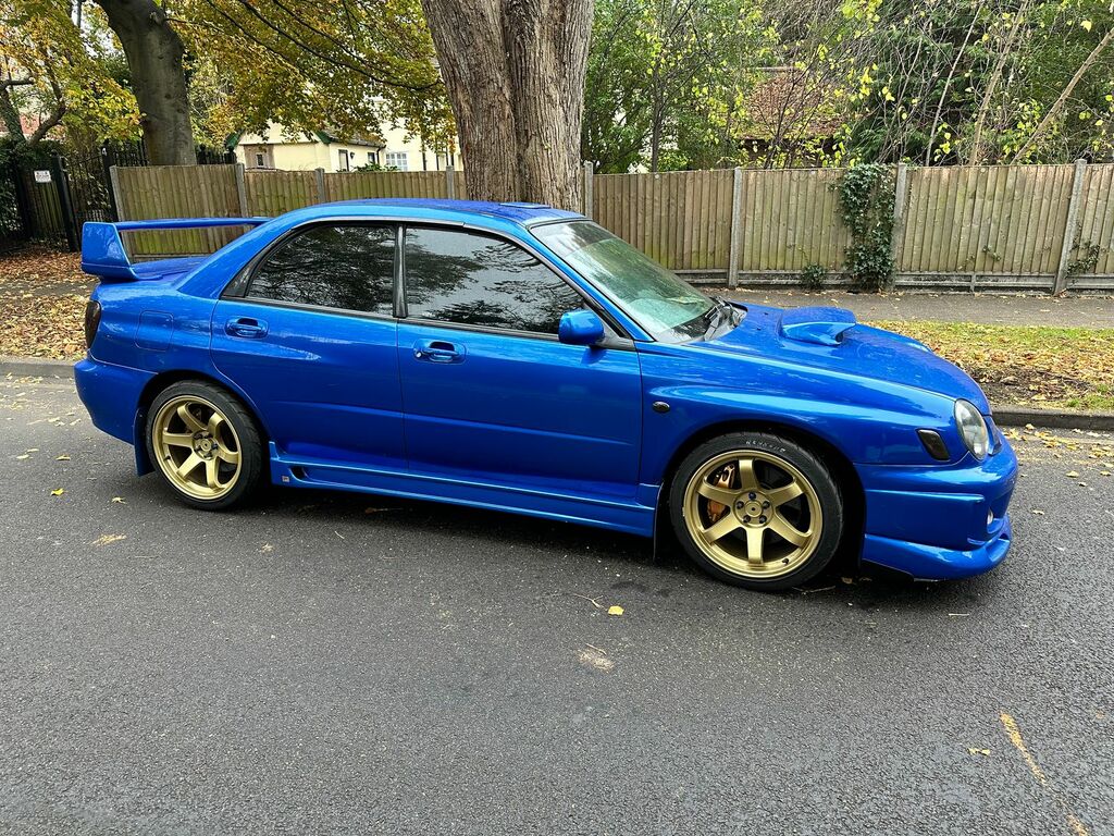 Subaru WRX STI Saloon Euro 1 Blue #2
