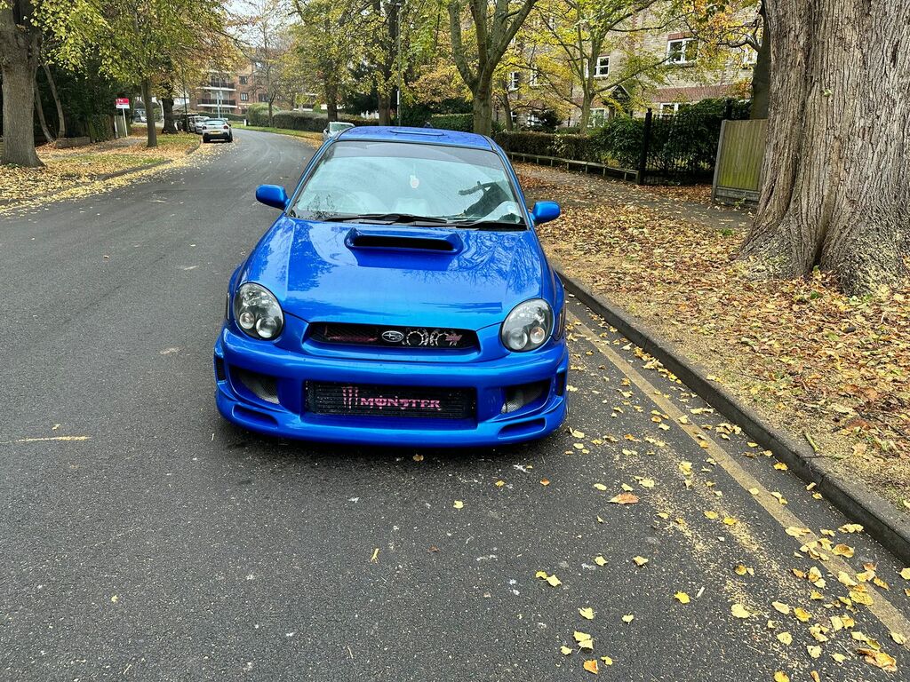 Subaru WRX STI Saloon Euro 1 Blue