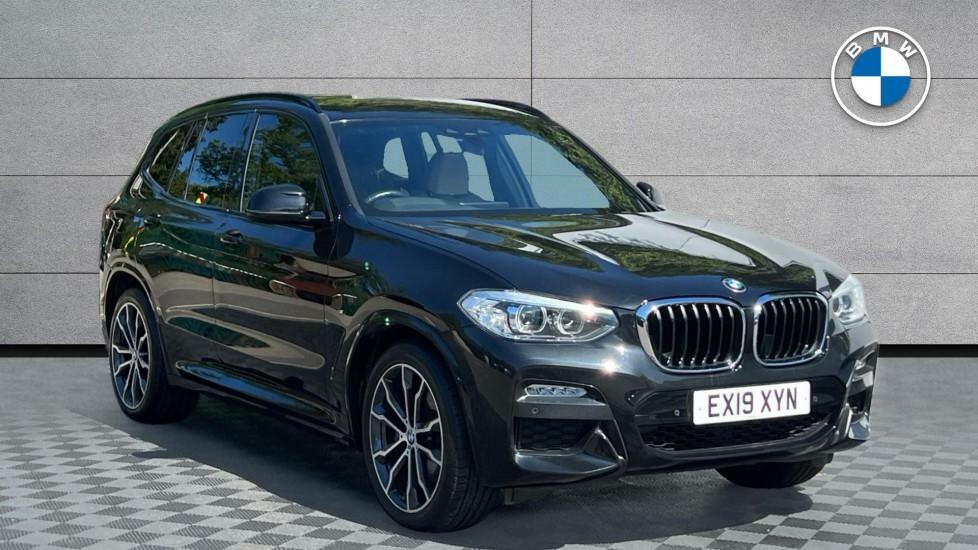 BMW X3 X3 Xdrive20d M Sport EX19XYN Black #2
