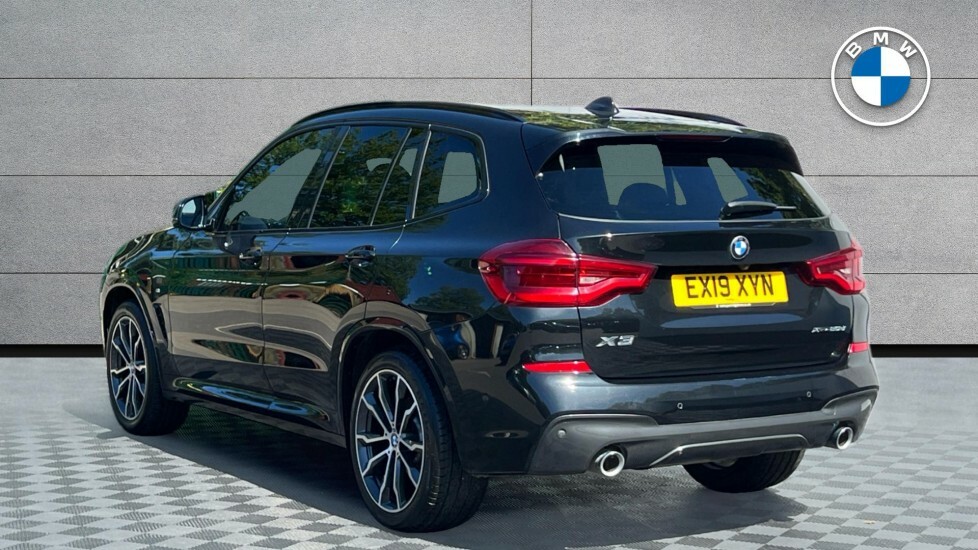 BMW X3 X3 Xdrive20d M Sport EX19XYN Black #4