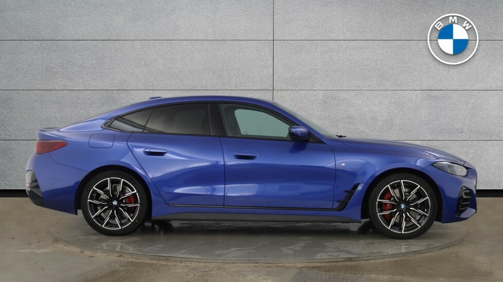 BMW 4 Series Gran Coupe 420I M Sport Gran Coupe YH25FUP Blue #5