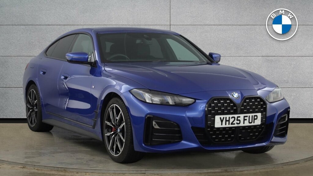 BMW 4 Series Gran Coupe 420I M Sport Gran Coupe YH25FUP Blue #2