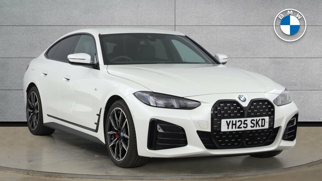 BMW 4 Series Gran Coupe 420I M Sport Gran Coupe White