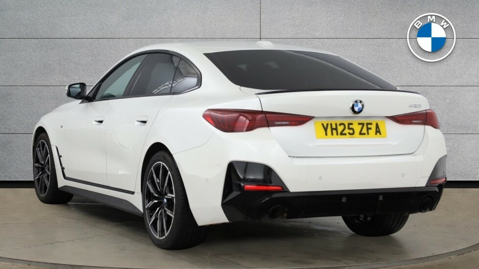 BMW 4 Series Gran Coupe 420I M Sport Gran Coupe YH25ZFA White #3