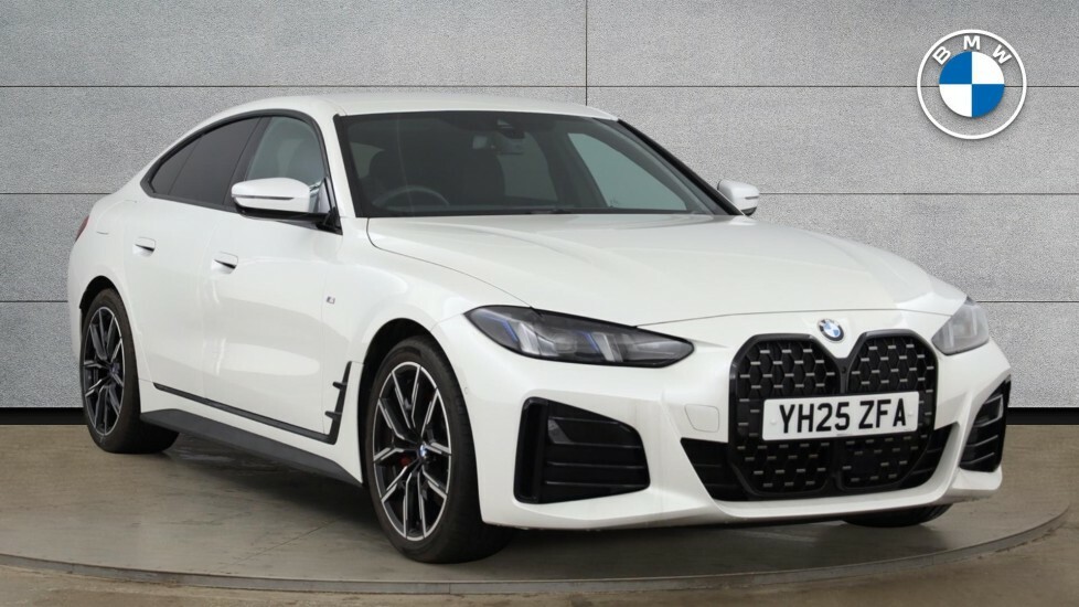 BMW 4 Series Gran Coupe 420I M Sport Gran Coupe YH25ZFA White #2