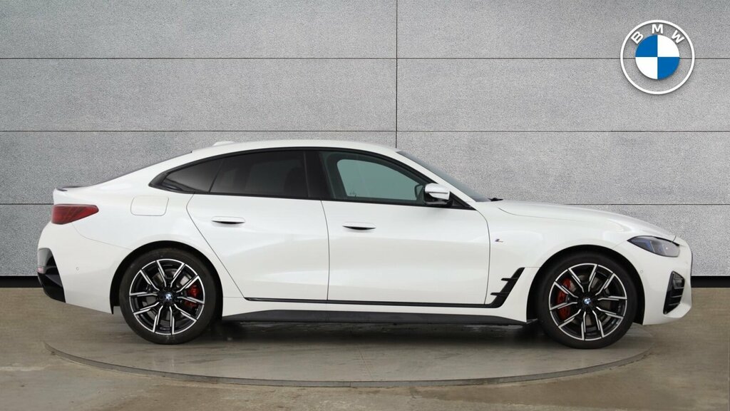 BMW 4 Series Gran Coupe 420I M Sport Gran Coupe YH25ZFA White #6
