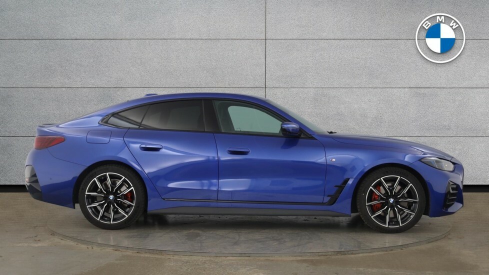 BMW 4 Series Gran Coupe 420I M Sport Gran Coupe YH25KLL Blue #5