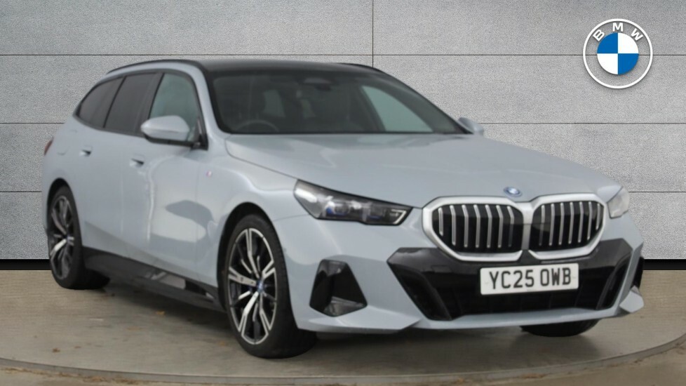 BMW 5 Series 530E M Sport Touring Grey
