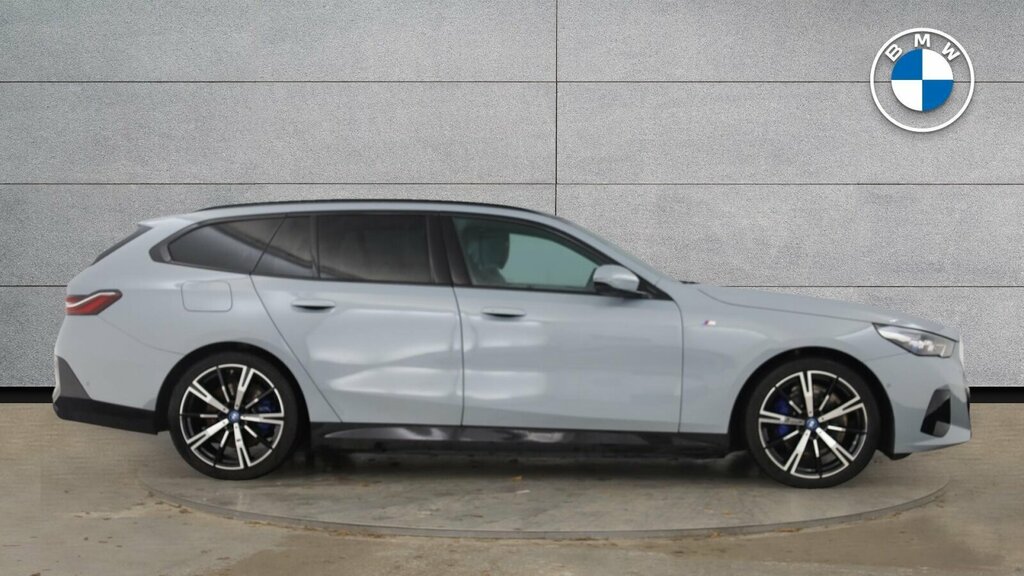 BMW 5 Series 530E M Sport Touring YC25OWB Grey #6
