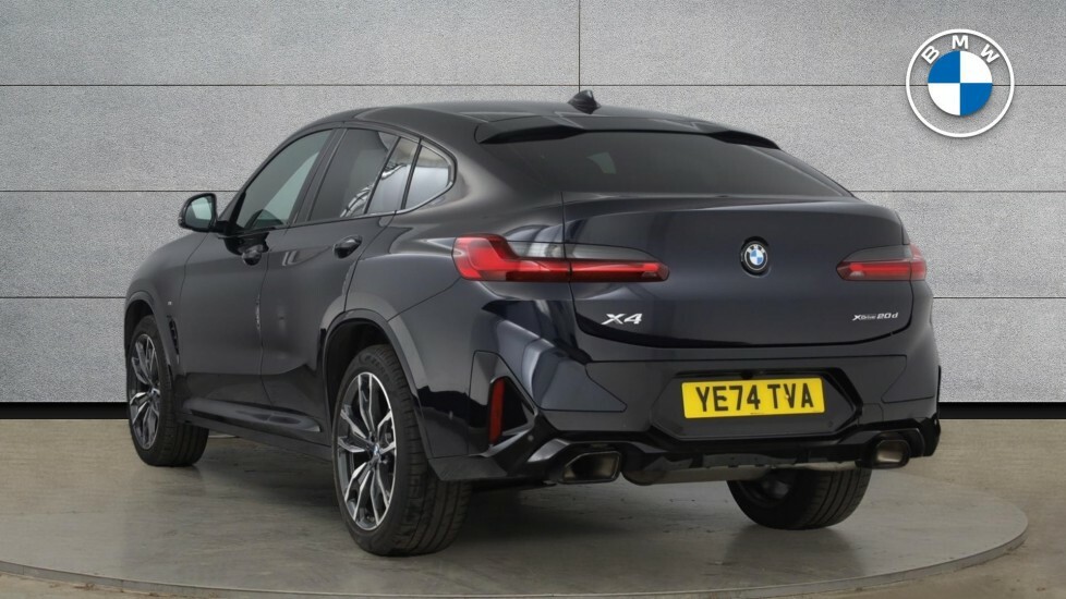 BMW X4 X4 Xdrive20d M Sport YE74TVA Black #4