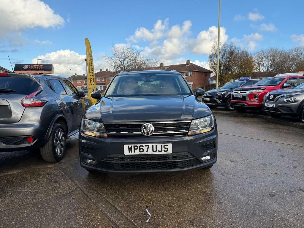 Volkswagen Tiguan 2.0 Tdi Se Navigation Euro 6 S S WP67UJS Grey #6