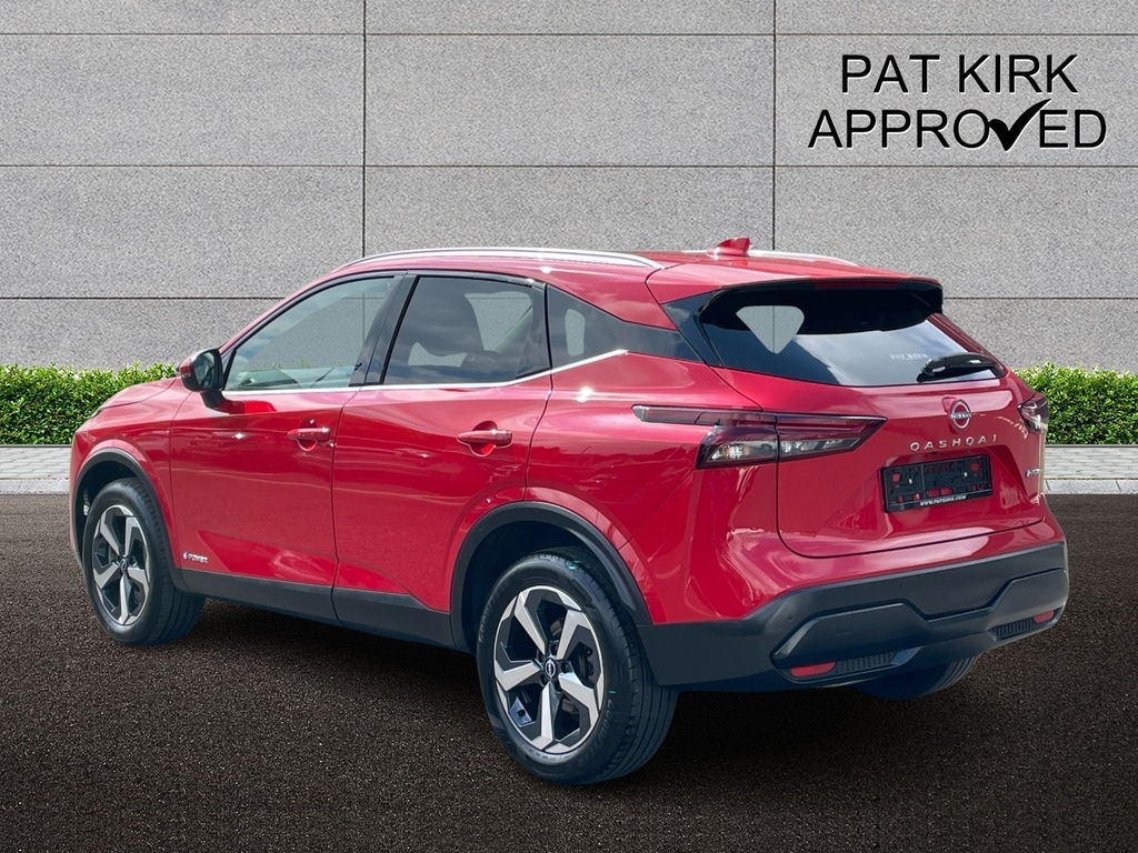 Nissan Qashqai 1.5 E-power Acenta Premium OV72UAU Red #3