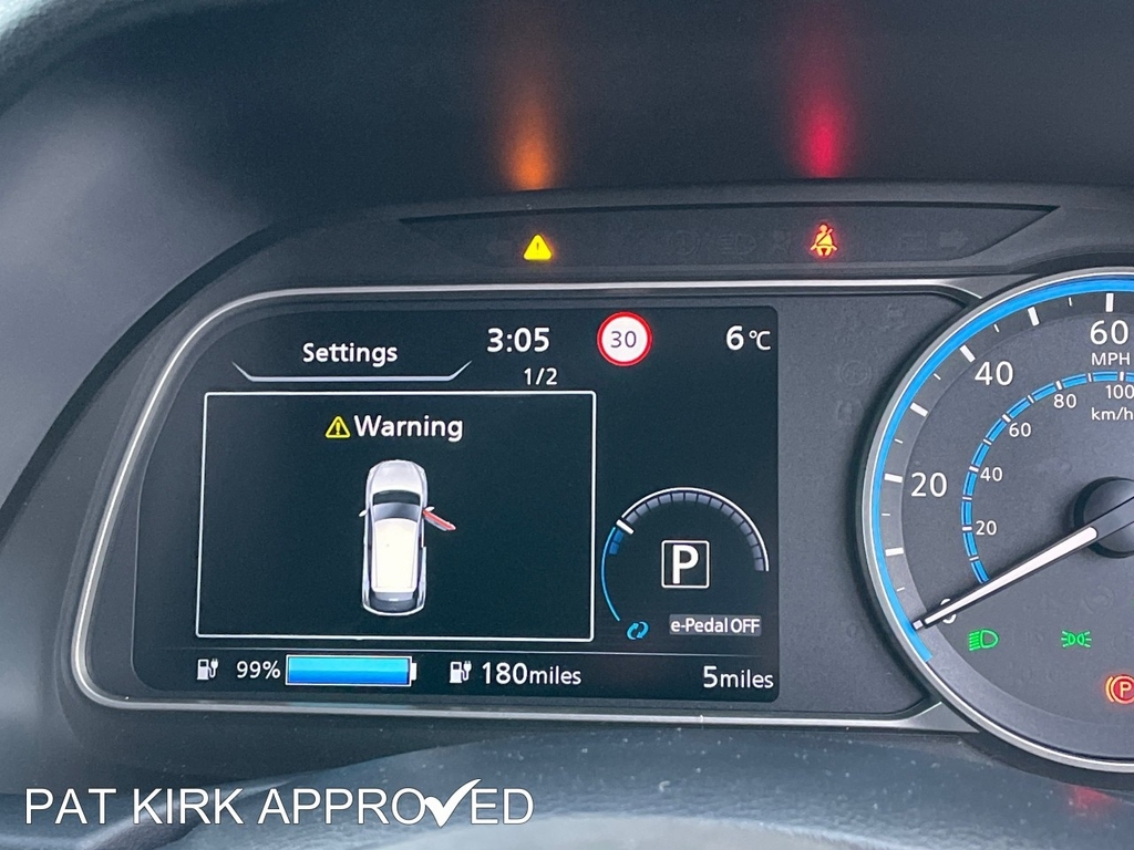 Nissan Leaf 110Kw Tekna 39Kwh BVZ1466 White #5