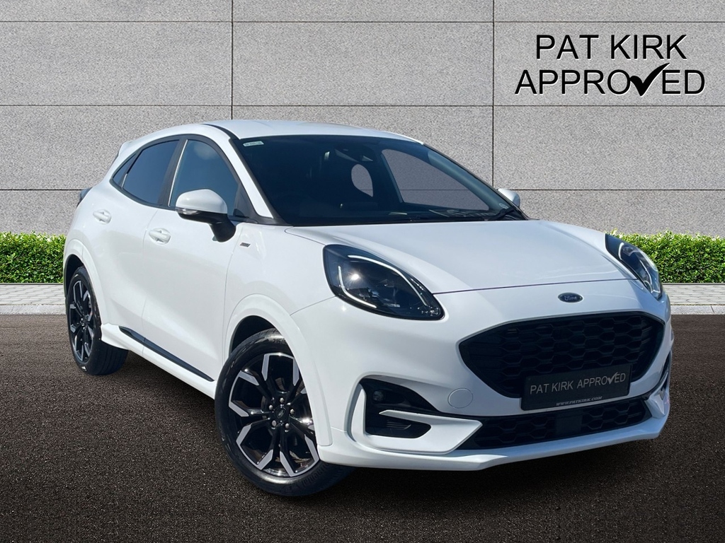 Ford Puma 1.0 Ecoboost Hybrid Mhev St-line X White