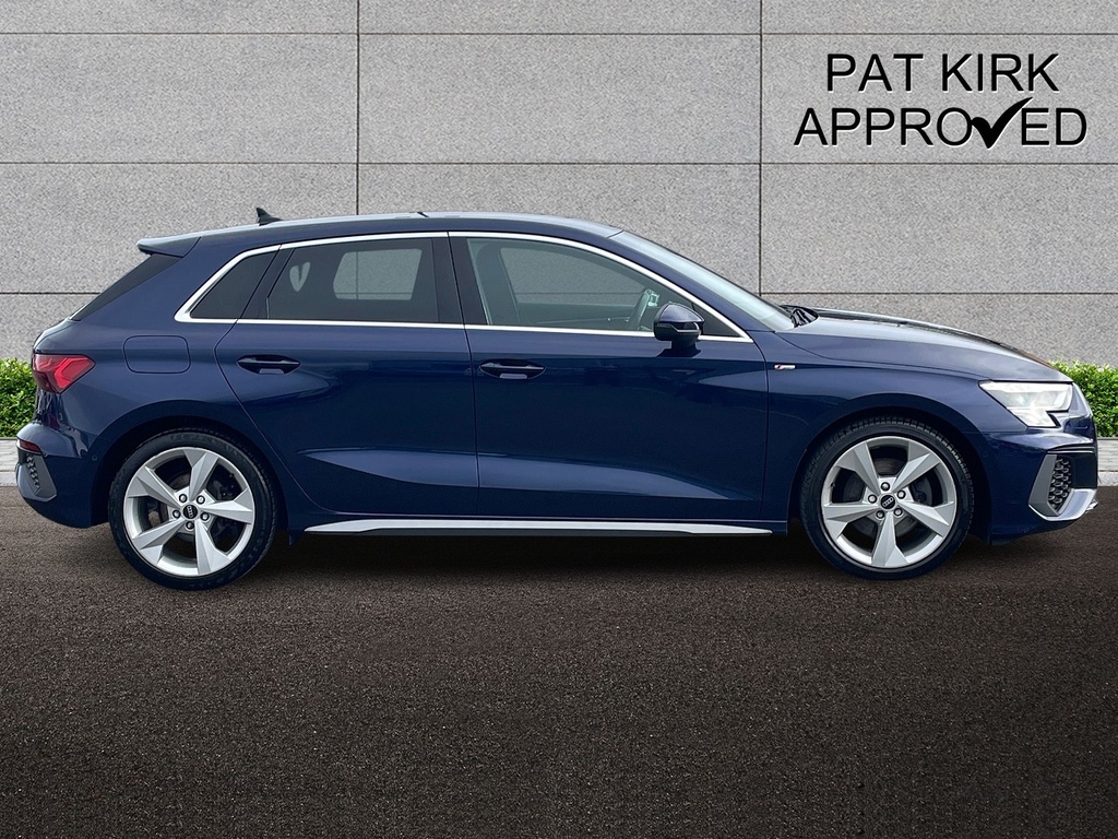 Audi A3 Sportback Tfsi S Line Mhev Comfort And Sound RE21OCU Blue #3