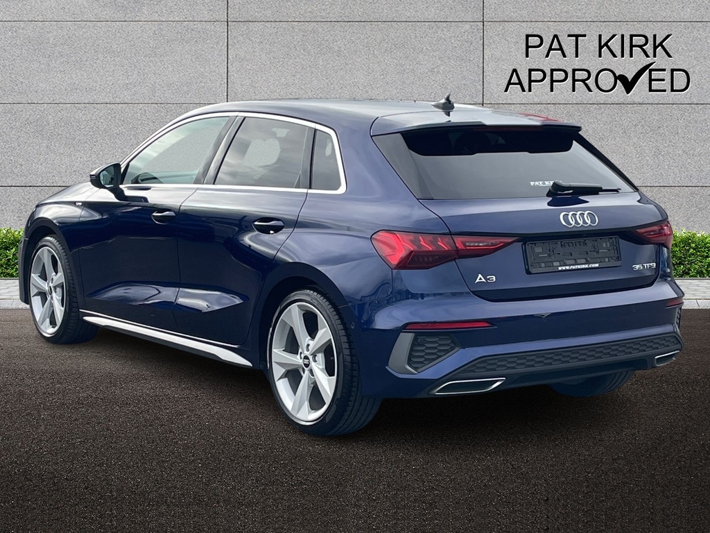 Audi A3 Sportback Tfsi S Line Mhev Comfort And Sound RE21OCU Blue #2