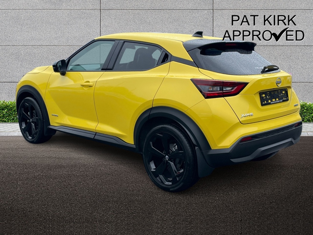 Nissan Juke 1.6 Hybrid Tekna BVZ7170 Yellow #2